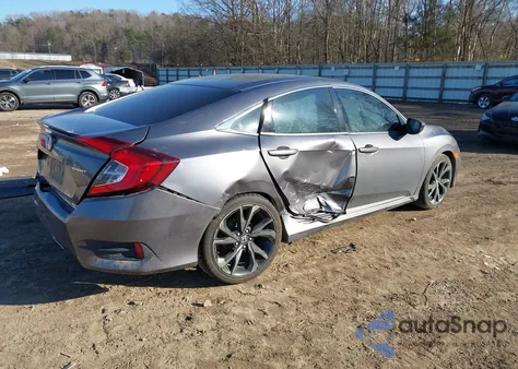 2020 Honda Civic Sport z USA, uszkodzony, nr VIN 19XFC2F84LE211076